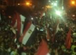  أهالي القليوبية يستقبلون عزل مرسي بإطلاق الأعيرة النارية في الهواء