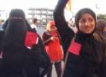 بالصور| سيدات مطروح يشاركن في المظاهرات لإسقاط النظام