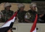 بدء انتشار مدرعات الجيش ببني سويف لمنع أعمال العنف من قبل أنصار مرسي