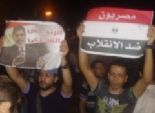  العشرات من أنصار مرسي في مسيرة من الطالبية إلى كفر طهرمس