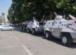 قوات الجيش والشرطة تؤمن منطقة كورنيش النيل بالمعادي 