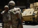  الجيش يواصل إغلاق ميدان التحرير أمام حركة مرور السيارات 