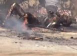 بالفيديو| مصادر أمنية: تفحم 3 من معتصمي 
