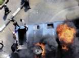 أسيوط: الإخوان يحرقون أقساماً وسيارات شرطة ومحلات وشركات أقباط
