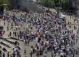  أنصار المعزول يقطعون شارع الهرم بمسيرة 