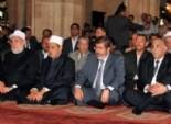 الرئيس يصل إلى جامع الأزهر في آخر جمعة من رمضان 