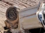  مصرع وإصابة 10 في حادث تصادم بالطريق الصحراوي الشرقي بالمنيا