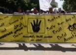  مسيرة للإخوان تقطع كوبري فيصل.. والمشاركون يدعون المواطنين إلى 