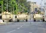  قوات الجيش تغلق شارع الميرغني بعد اقتحام الإخوان لميدان روكسي 
