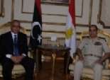 السيسي يلتقي رئيس الوزراء الليبي لدعم التعاون بين البلدين