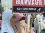  بالصور| إسلاميون يتظاهرون في إندونيسيا احتجاجا على إقامة مسابقة ملكة جمال العالم