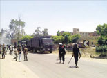 احتجاج ضباط الأمن المركزي على تأمينهم لخطوط الغاز بسيناء