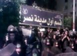 أنصار المعزول يفضون مظاهرتهم في مدينة نصر.. والأمن يطارد الصحفيين