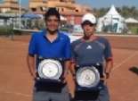 عبد الحليم ومكاوي انتزعا المركز الأول فى بطولة تنس الناشئين بـ