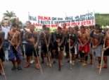 بالصور| شرطة البرازيل تمنع السكان الأصليين المطالبين بحقوقهم من اقتحام الكونجرس