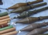 ضبط 70 دانة مدفع و23 قنبلة يدوية بحي الجناين في السويس