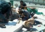 عمال البناء فى «ترميم رابعة»: «سبنا الرصاص فى سيناء.. فلحق بنا بطش الإخوان»