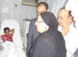 بالصور| وزيرة الصحة تتفقد مستشفى رأس غارب المركزي