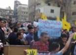 مسيرة طلابية حاشدة بجامعة المنصورة للتنديد بقانون التظاهر وحبس فتيات 