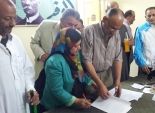 بالصور| أول انتخابات داخلية بحزب الوفد ببني سويف