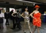  بالصور| عرض أزياء في مترو الأنفاق ضمن أسبوع سان باولو للموضة بالبرازيل 