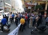 مظاهرة لتجار بورسعيد لإنقاذهم من سوء الحالة الاقتصادية