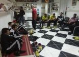  بالفيديو والصور | اعتصام منتخب الصم والبكم لكرة القدم في مقر اللجنة البارلمبية