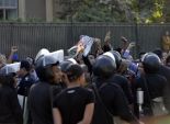 إصابة 5 من طلاب الإخوان المتظاهرين أمام جامعة القاهرة بحالات إغماء