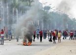  قوات الأمن تفض مظاهرة شارع اللبيني في 