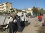 نظافة الجيزة: أعمال نظافة وتشجير للجزيرة الوسطى بشارع فيصل
