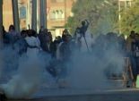  حالات اختناق بين موظفي الجامعة بعد اشتباكات الأمن وطلاب الإخوان