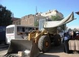 إزالة العقارات المخالفة بالإسكندرية بمساعدة قوات من الجيش والشرطة