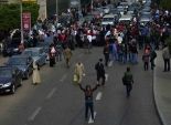 طلاب الإخوان بجامعة عين شمس يقطعون شارع الخليفة المأمون
