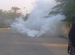  حالات اختناق بين طالبات الإخوان بعلوم الإسكندرية إثر قنابل الغاز