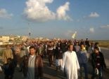 مسيرة للجماعة الإرهابية لمقاطعة الإستفتاء ووقفة داعمة للدستور بمدينة دمياط الجديدة
