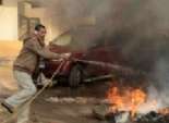 بروفة الإخوان لإفشال الاستفتاء: «مولوتوف وحجارة» وحرق سيارات الشرطة.. والأمن يتصدى بـ«الغاز»