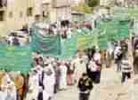 آلاف الصوفيين في مسيرة من 