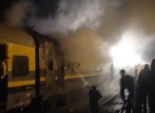 شاهد عيان في حادثة القطار: بائع مختل عقليُا قام بإشعال النيران داخل عربة القطار