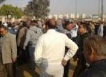 وقفة احتجاجية للأهالي بالشرقية للمطالبة بتطوير طريق فاقوس - الحسينية