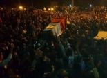 الآلاف بكفر الشيخ يشيعون جثمان شهيد سيناء الرابع بهتافات ضد الإخوان