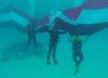 أكبر علم فى «جنيس»: مصر تتنفس تحت الماء