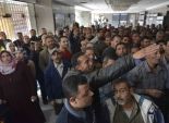 اعتصام المتعاقدين بمجلس مدينة ديرب نجم للمطالبة بصرف الحوافز المتأخرة 