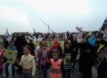  مسيرة للإخوان في مدينة قويسنا بالمنوفية للمطالبة بعودة المعزول 