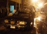 تحرق سيارتين للشرطة بأسوان و«ملاكى» لضابط جيش فى أسيوط