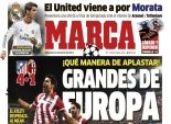 بالصور| الصحف الإسبانية تُنصب أتلتيكو مدريد كبيراً لاوروبا 
