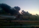  عاجل| 17 سيارة إطفاء لإخماد حريق هائل بمصنع منسوجات في العاشر