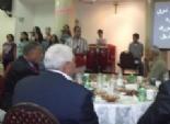 حفل إفطار الكنيسة الإنجيلية في الفيوم يترحم على شهداء أحداث رفح 
