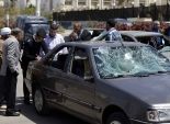  متظاهرو الإخوان يفشلون فى إحراق سيارة شرطة بعد كسر زجاجها الأمامي 