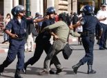 الأمن المغربي يفرق مظاهرة أمام البرلمان ضد قانون مكافحة العنف الجامعي