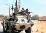 سيناء: إصابة ملازم و3 مجندين فى هجوم إرهابى على مدرعة للجيش